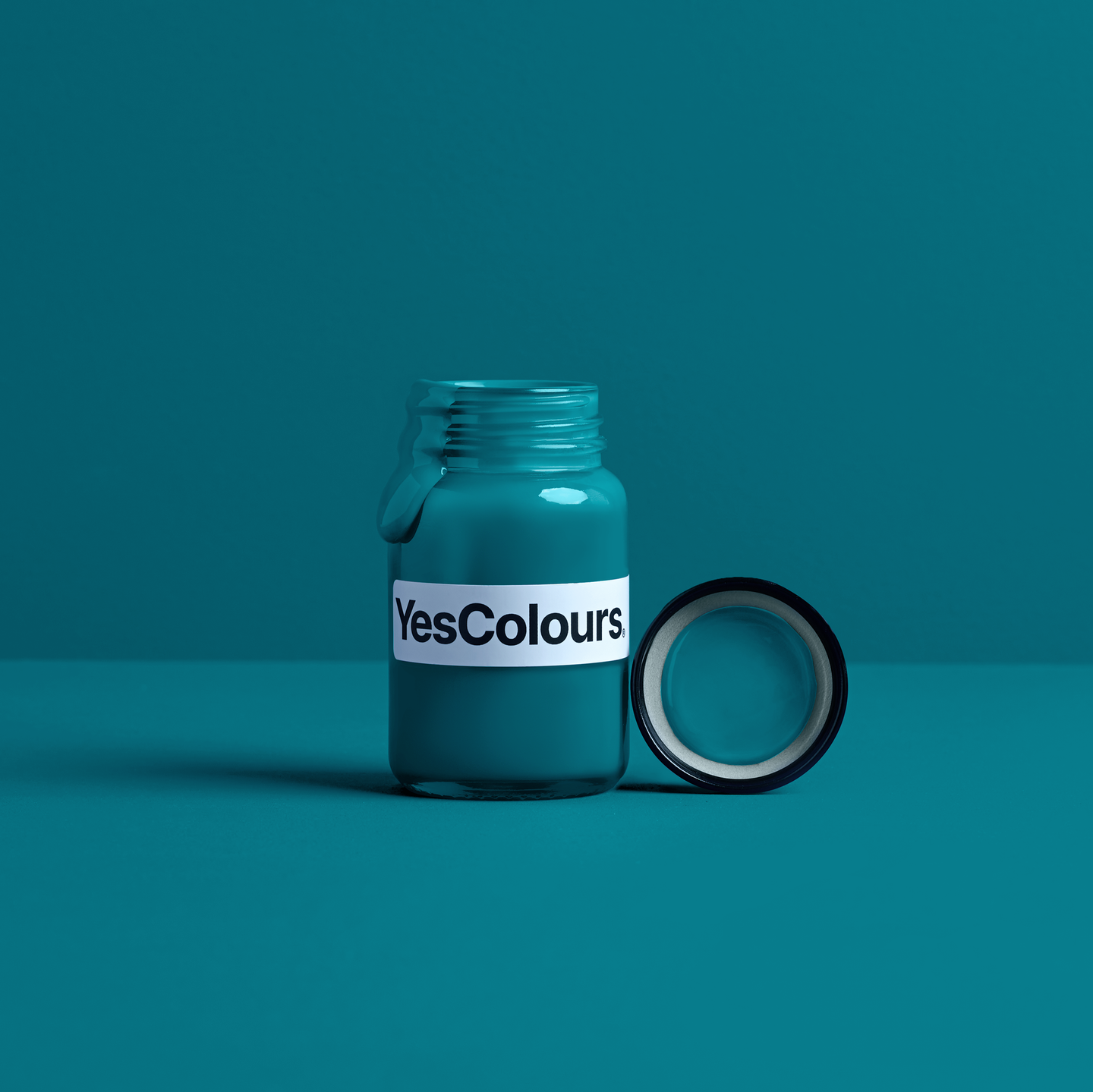 YesColours Loving Teal paint sample (matt, 60ml) , Aqua / Teal Blue Blues Green Greens Loving Loving Teal Sample Teal , Lick Paint, Coat Paint, Dulux Paint Loving-Teal-paint-sample-matt-60ml-YesColours-3516