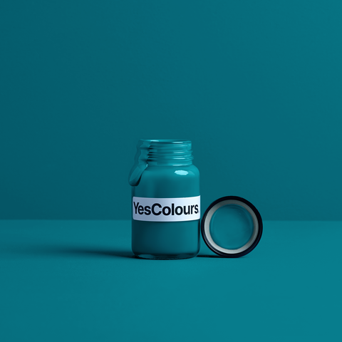 Loving Teal paint sample (matt, 60ml)