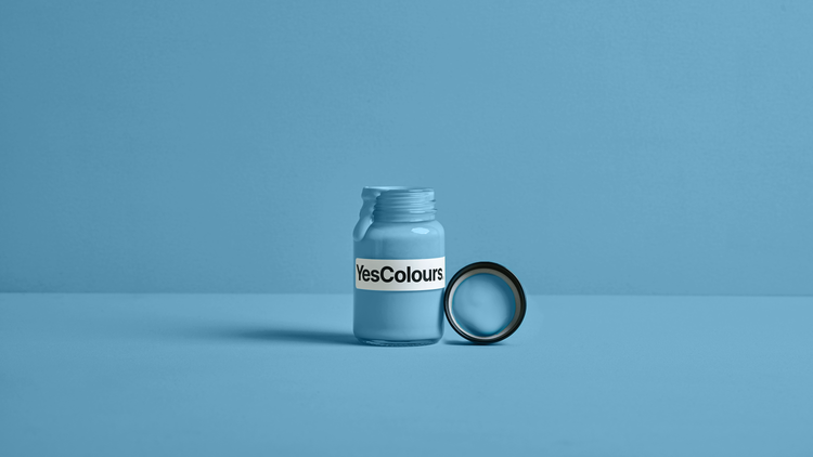 YesColours Mellow Blue paint sample (matt, 60ml) , Blue Blues Mellow Mellow Blue Sample , Lick Paint, Coat Paint, Dulux Paint Mellow-Blue-paint-sample-matt-60ml-YesColours-2397