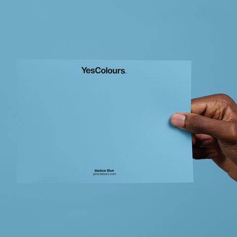 Mellow Blue paint swatch