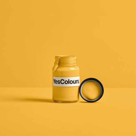 Mellow Yellow paint sample (matt, 60ml)
