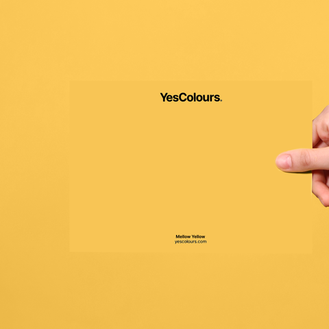 Mellow Yellow paint swatch