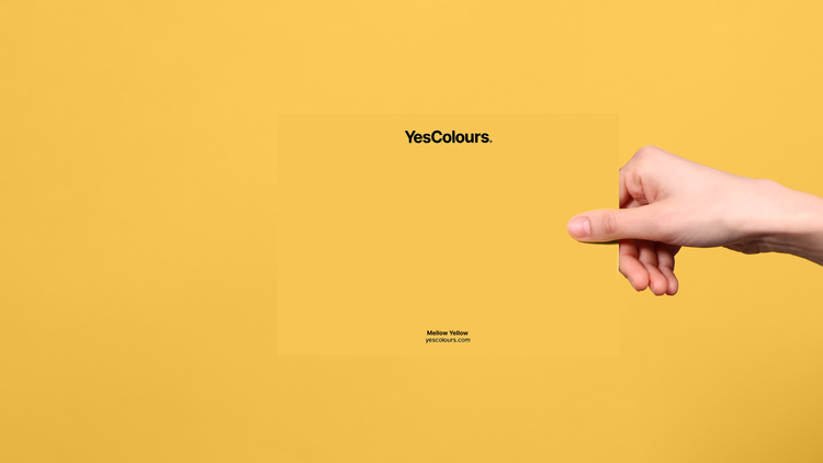 YesColours premium Mellow Yellow paint swatch Dulux paint, Coat Paint, Lick Paint