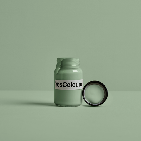 Nostalgic Green paint sample (matt, 60ml)