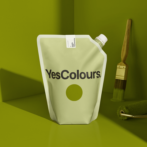 Passionate Olive Green Eggshell