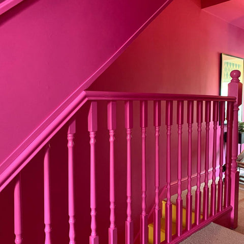 Passionate Pink paint swatch