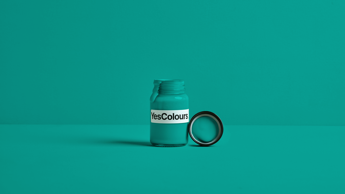 YesColours Passionate Teal paint sample (matt, 60ml) , Aqua Aqua / Teal Green Greens Passionate Sample Teal , Lick Paint, Coat Paint, Dulux Paint Passionate-Teal-paint-sample-matt-60ml-YesColours-3372