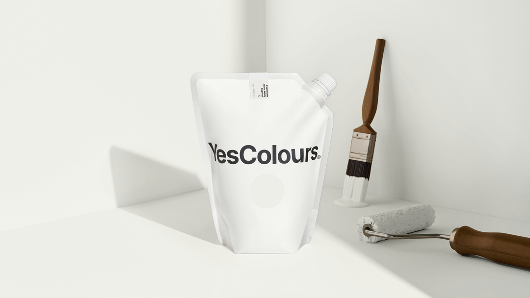 YesColours | Passionate Warm White Eggshell Paint | Eco Paint by YesColours