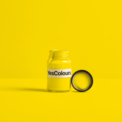 Passionate Yellow paint sample (matt, 60ml)