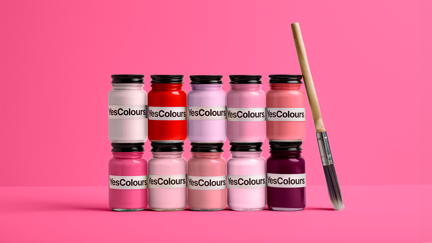 YesColours premium Pink / Red paint sample bundle Dulux paint, Coat Paint, Lick Paint