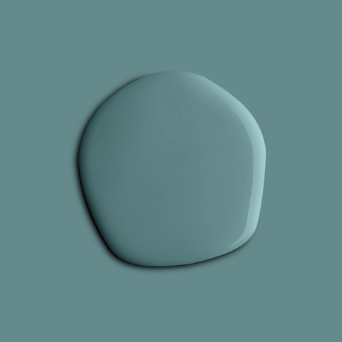 Secluded Teal paint swatch