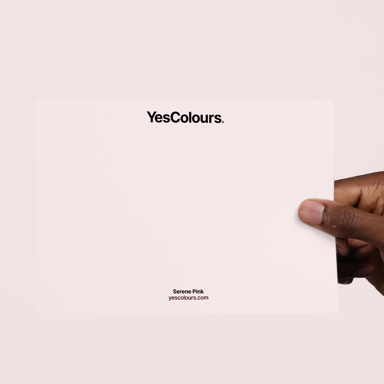 YesColours Serene Pink paint swatch , Neutral Neutral / White Pink Red / Pink Serene Serene Pink Swatch , Lick Paint, Coat Paint, Dulux Paint Serene-Pink-paint-swatch-YesColours-1391