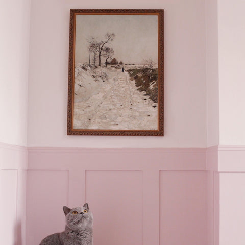 Serene Pink paint swatch