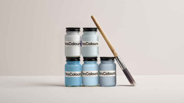 YesColours premium Sky paint sample bundle Dulux, Coat Paint, Lick Paint, Edward Bulmer
