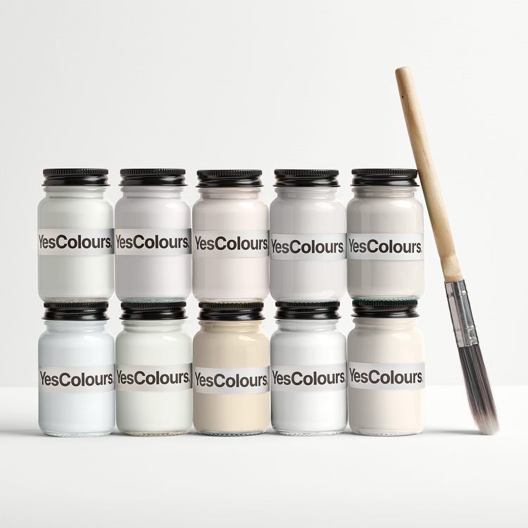 YesColours premium Neutral / Whites paint sample bundle Dulux paint, Coat Paint, Lick Paint
