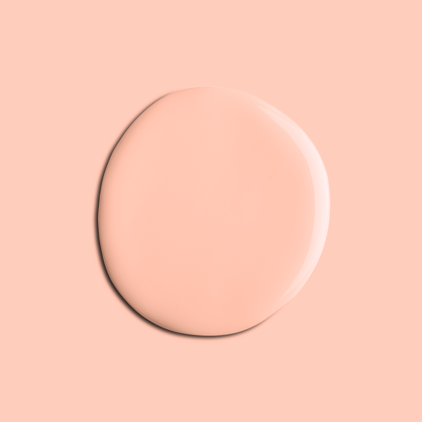 Fresh Peach eggshell paint