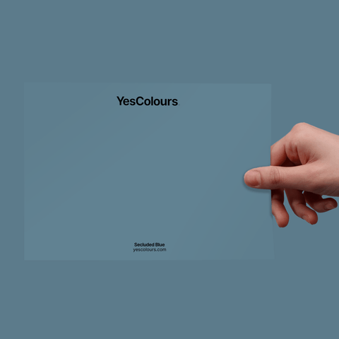 Secluded Blue paint swatch