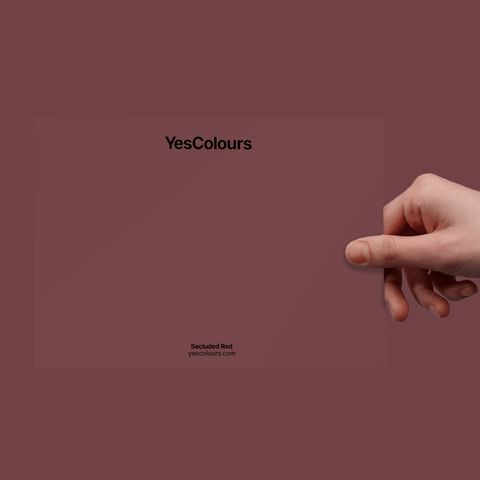 Secluded Red paint swatch