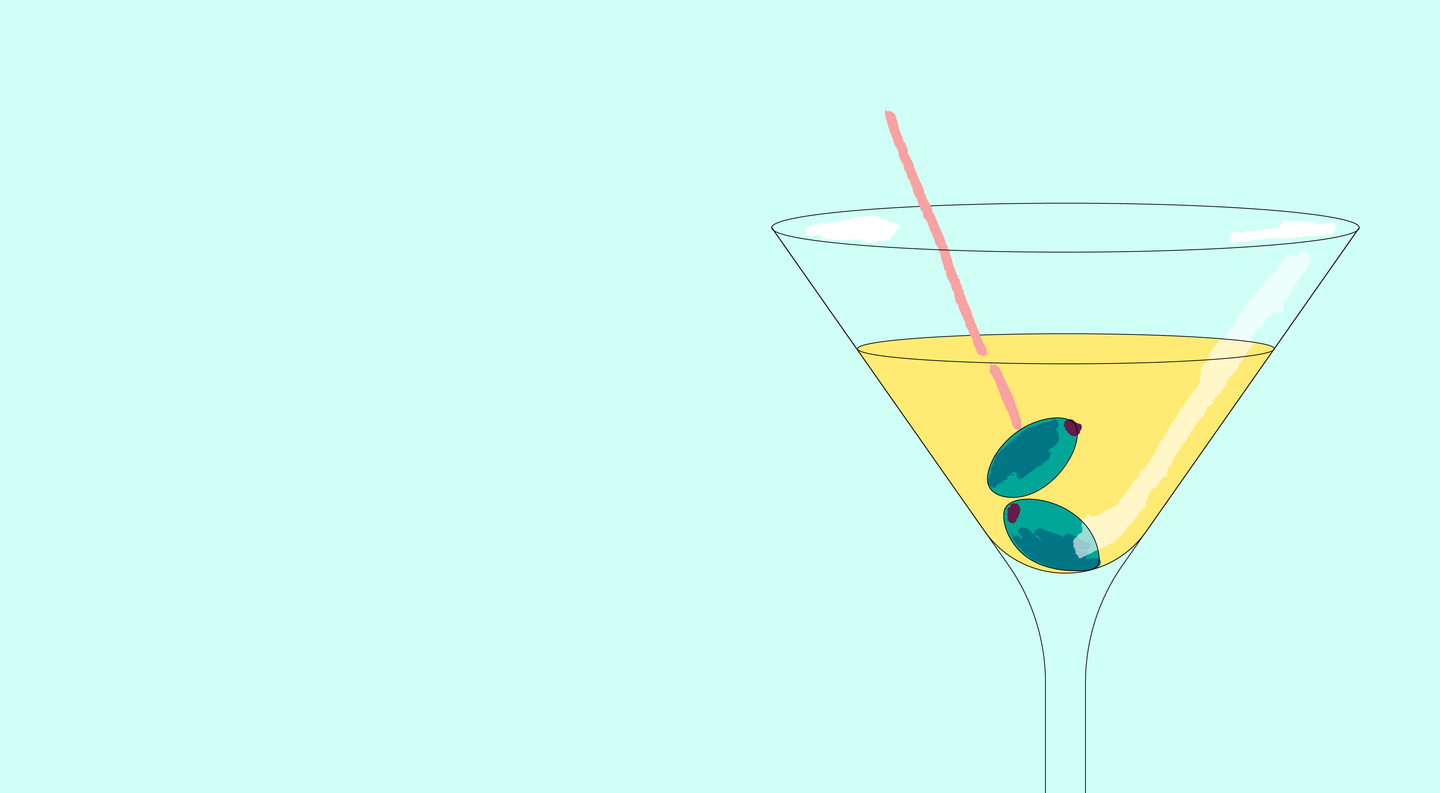YesColours Art Deco Paint Martini