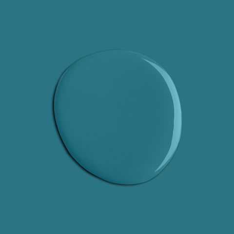 Loving Teal paint swatch