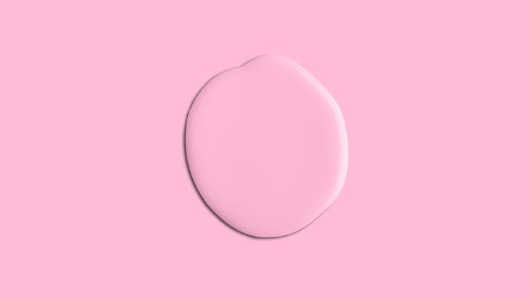 Joyful Pink eggshell paint