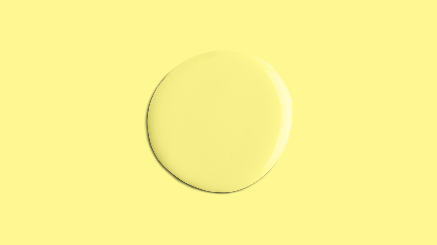 Fresh Yellow eggshell paint