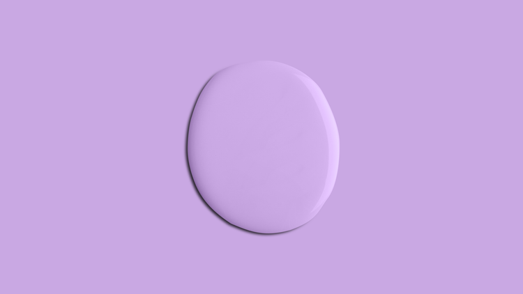 Joyful Lilac eggshell paint