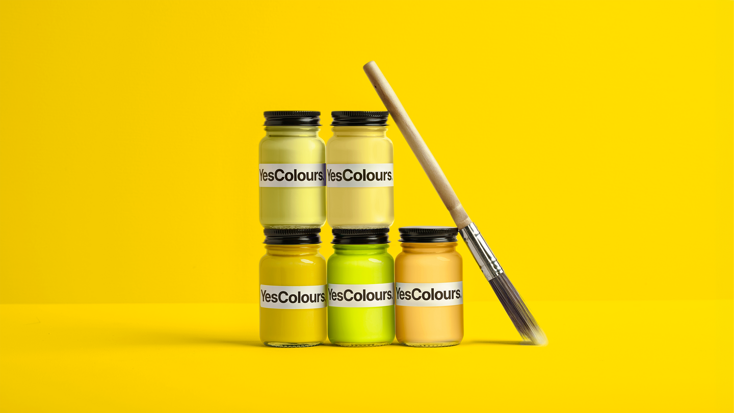 YesColours premium Yellow paint sample bundle Dulux paint, Coat Paint, Lick Paint