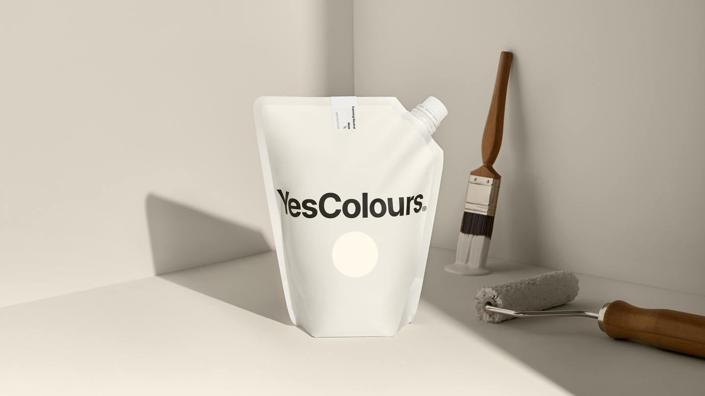 YesColours premium Calming Neutral matt emulsion paint Dulux Paint, Coat Paint, Lick Paint, Edward Bulmer, Calming Calming Neutral Matt Emulsion Neutral Neutral / White Paint