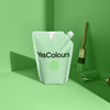 YesColours premium Friendly Green matt emulsion paint