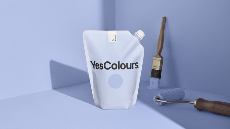 YesColours premium Friendly Lilac matt emulsion paint