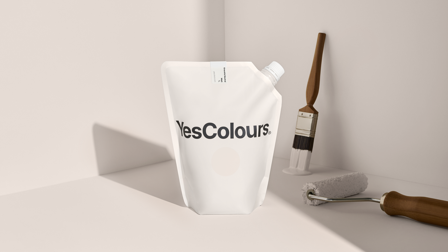 YesColours premium Graceful Neutral matt emulsion paint Dulux paint, Coat Paint, Lick Paint