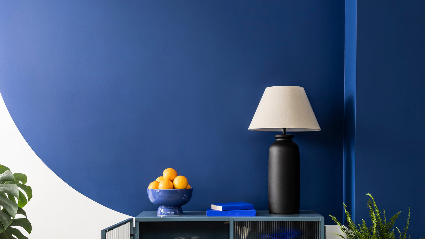 YesColours premium Passionate Blue paint swatch Dulux paint Lick paint, Coat Paint