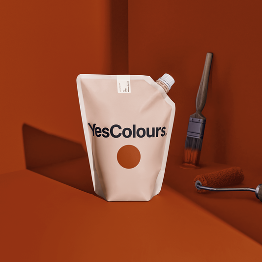 YesColours Loving Orange eggshell paint , Eggshell loving orange Paint , Lick Paint, Coat Paint, Dulux Paint