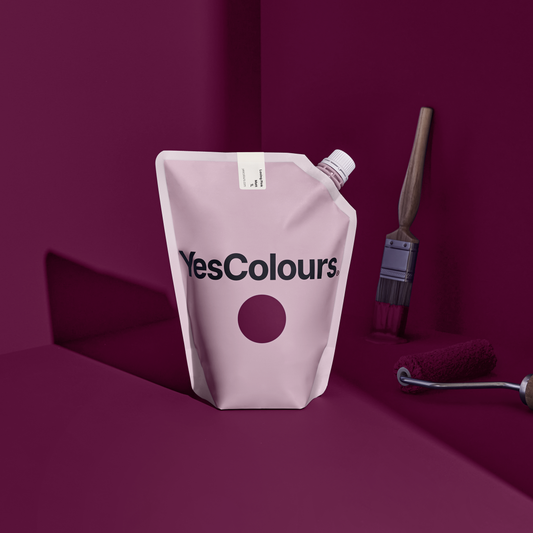 YesColours premium Loving Pink matt emulsion paint