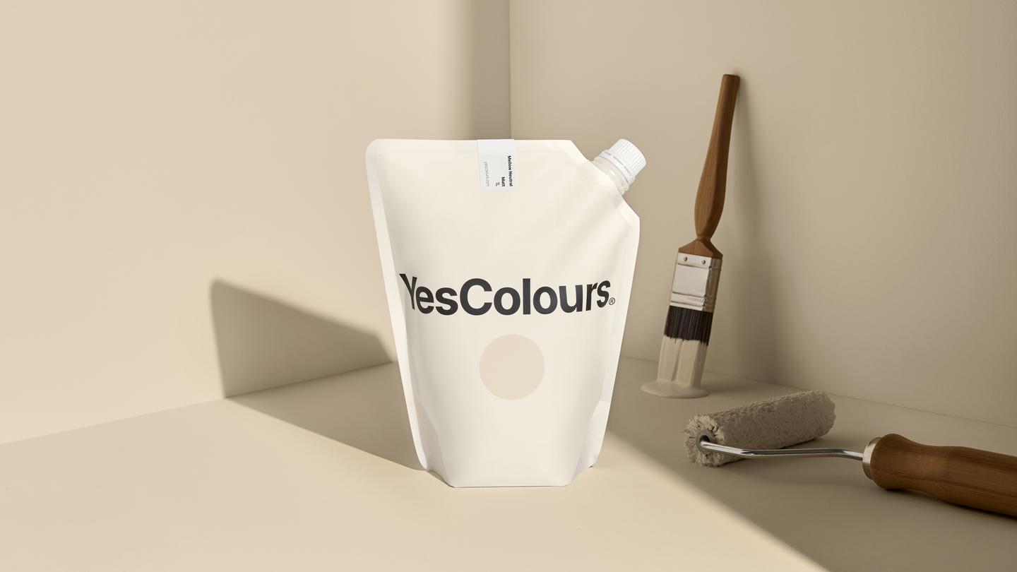 YesColours premium Mellow Neutral matt emulsion paint Dulux, Coat Paint, Lick Paint, Edward Bulmer
