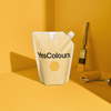 YesColours premium Mellow Yellow matt emulsion paint