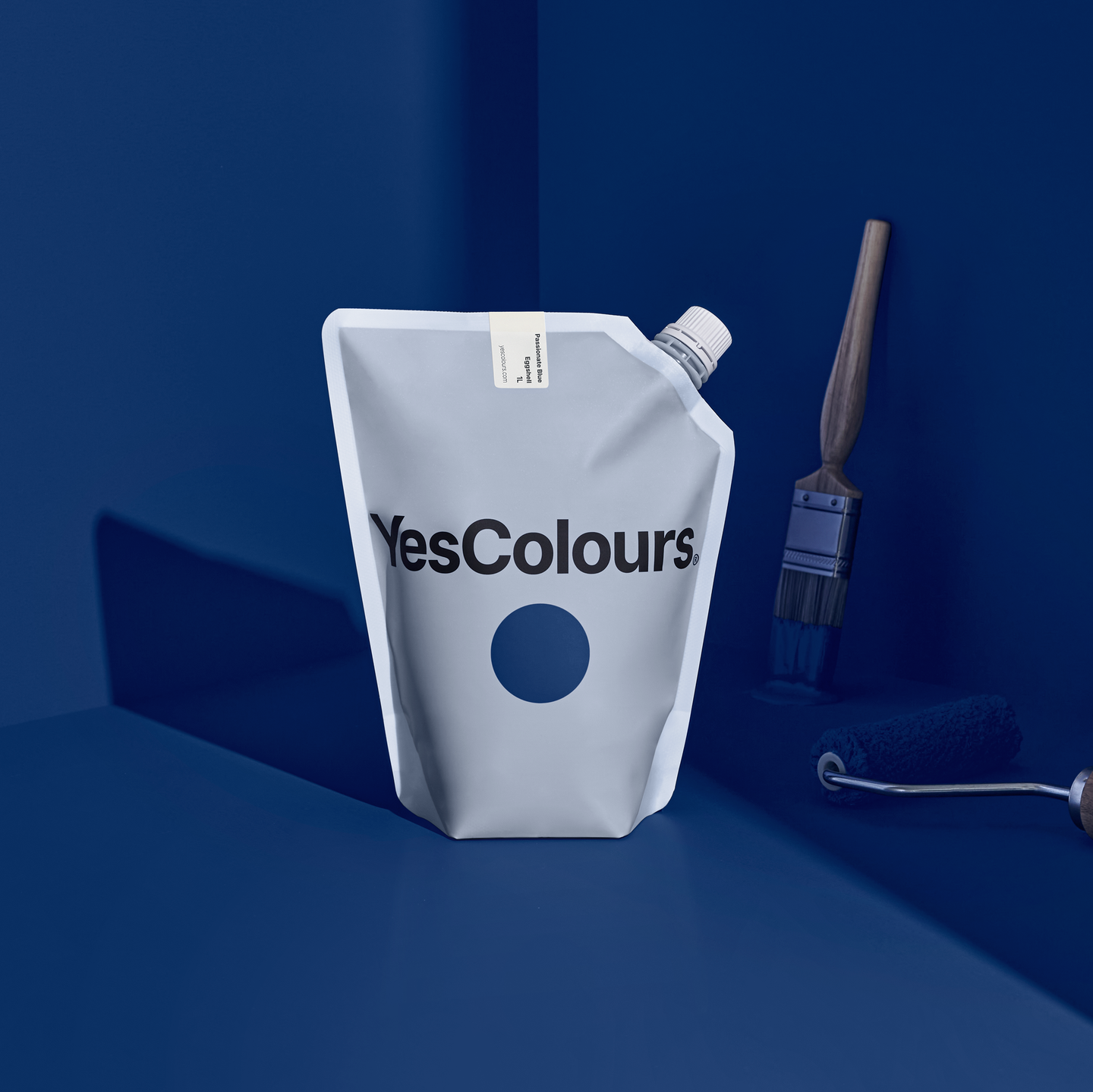 YesColours premium Passionate Blue eggshell paint Dulux, Coat Paint, Lick Paint, Edward Bulmer