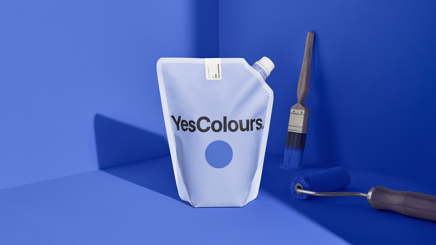 YesColours premium Passionate Lilac matt emulsion paint Dulux paint, Coat Paint, Lick Paint