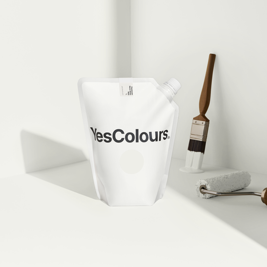 YesColours premium Passionate Warm White matt emulsion paint