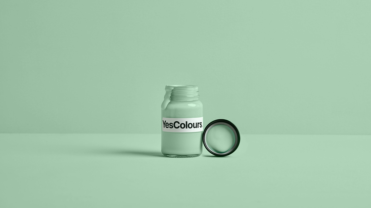YesColours premium Calming Green paint sample (60ml) Dulux paint, Coat Paint, Lick Paint