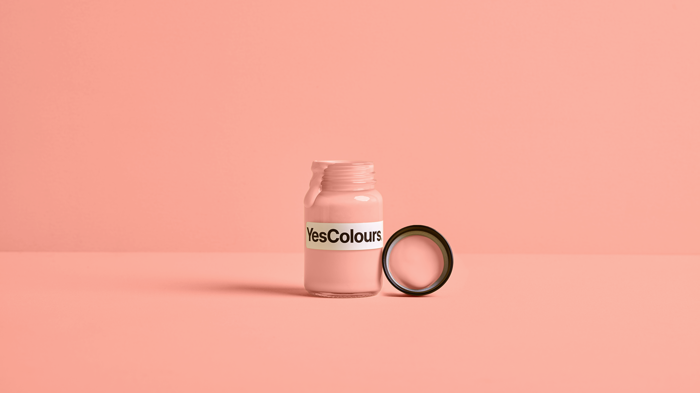 YesColours premium Calming Peach paint sample (60ml)