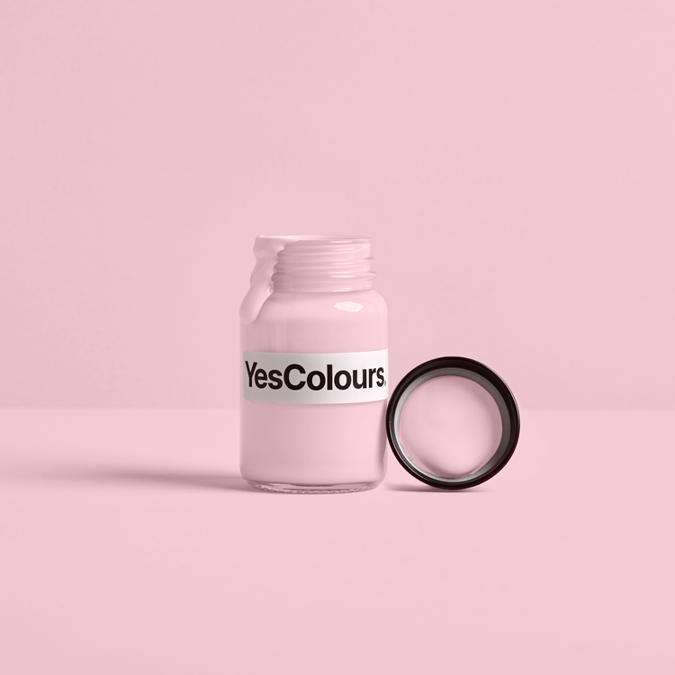 YesColours premium Calming Pink Paint Sample (60ml) Dulux, Coat Paint, Lick Paint, Edward Bulmer