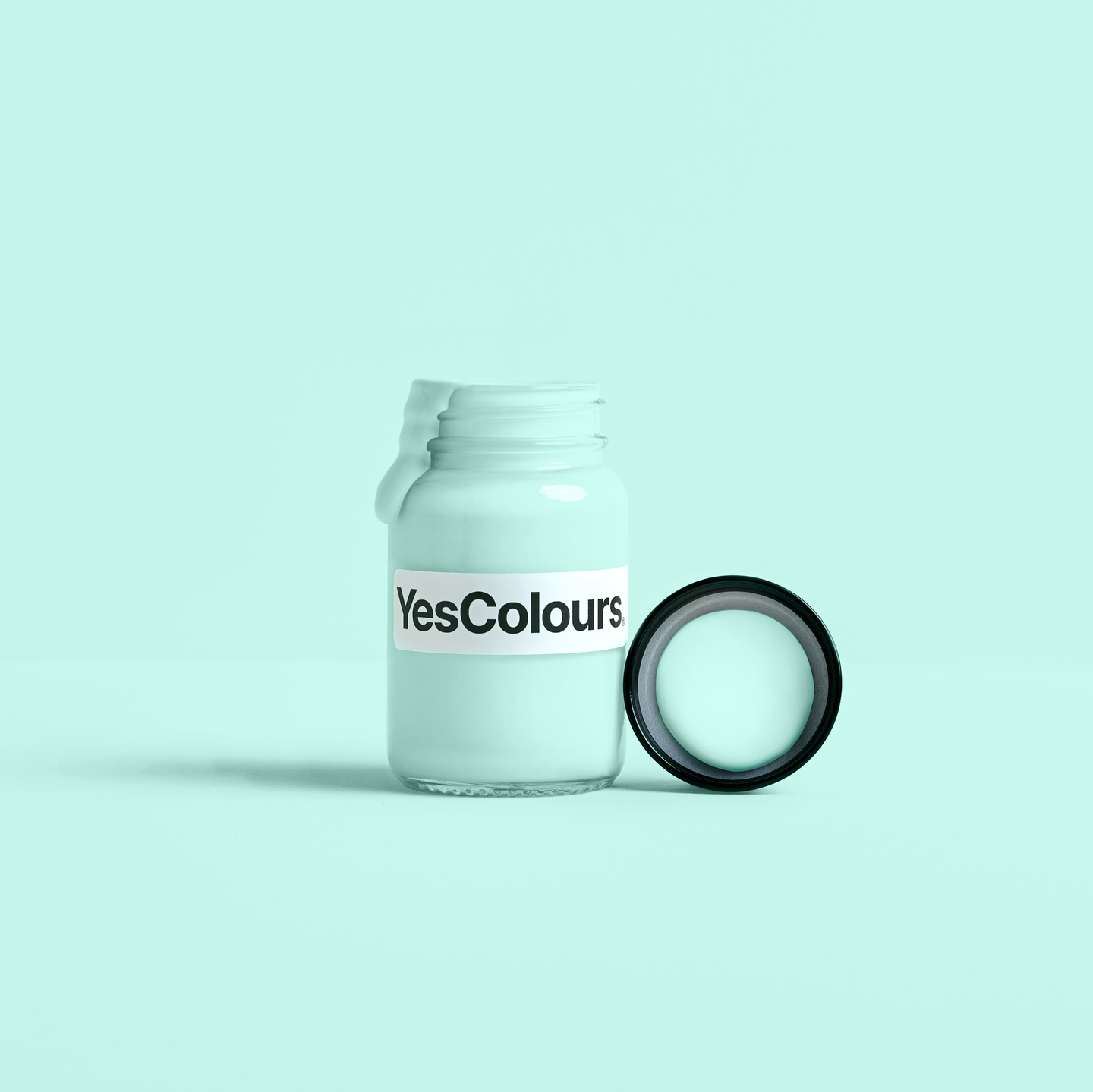 YesColours premium Fresh Aqua paint sample (60ml)