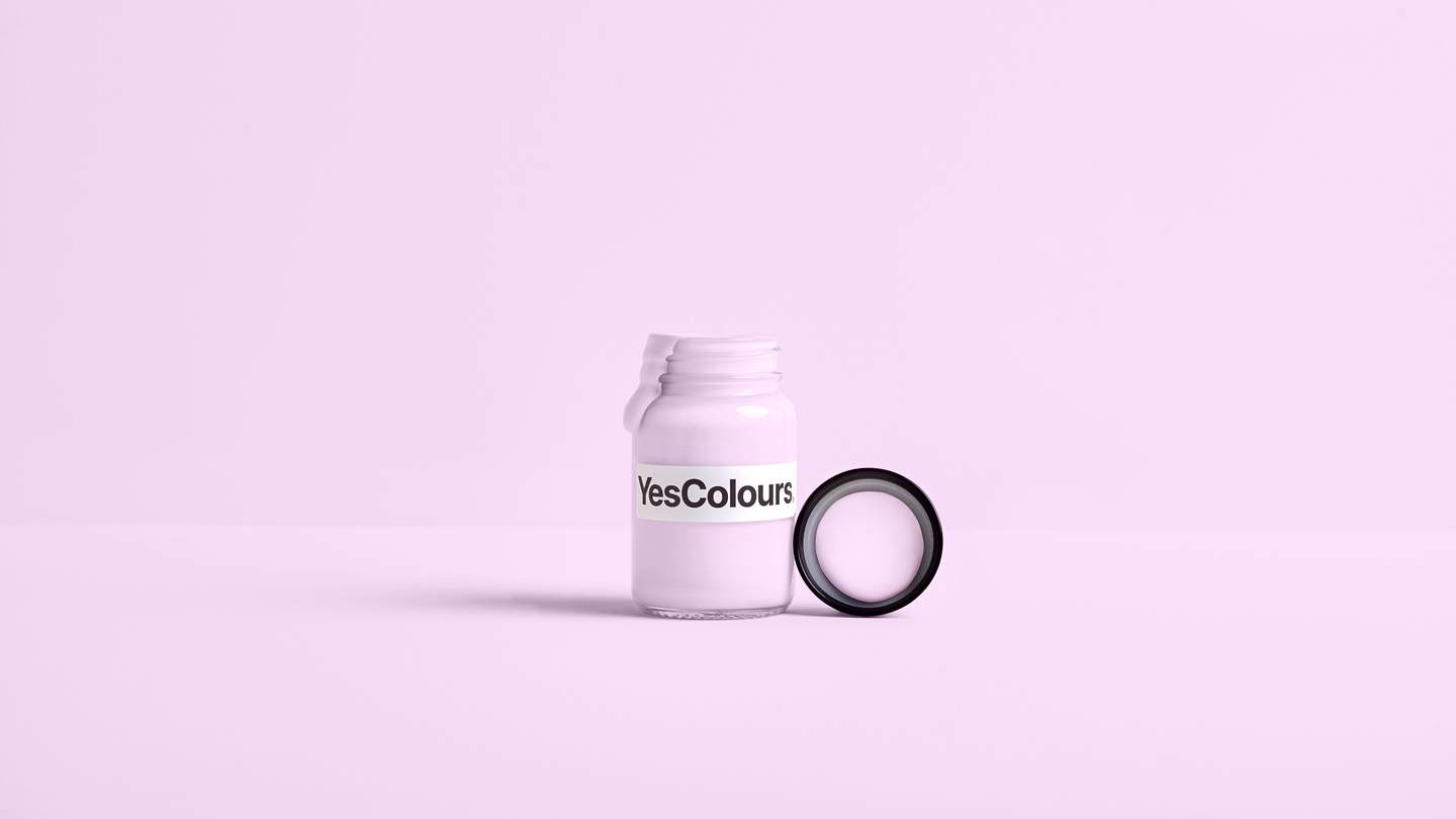 YesColours premium Fresh Pink paint sample (60ml)