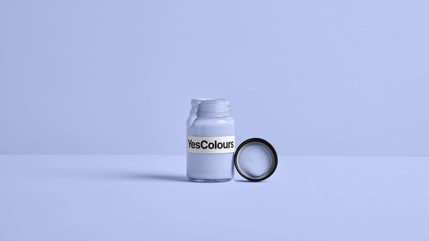 YesColours premium Friendly Lilac paint sample (60ml) Dulux paint, Coat Paint, Lick Paint