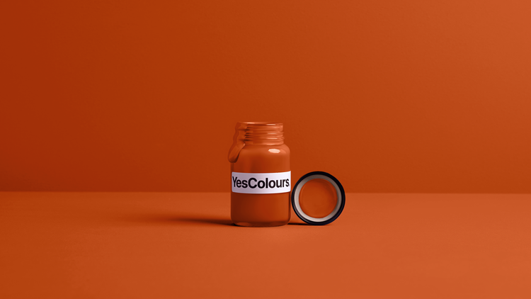 YesColours premium Loving Orange paint sample (60ml) Dulux paint, Coat Paint, Lick Paint
