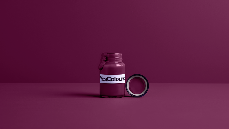 YesColours premium Loving Pink paint sample (60ml)