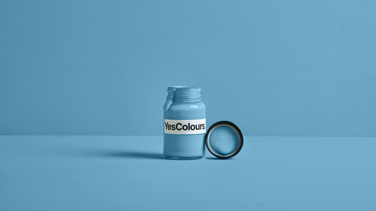 YesColours premium Mellow Blue paint sample (60ml) Dulux paint, Coat Paint, Lick Paint