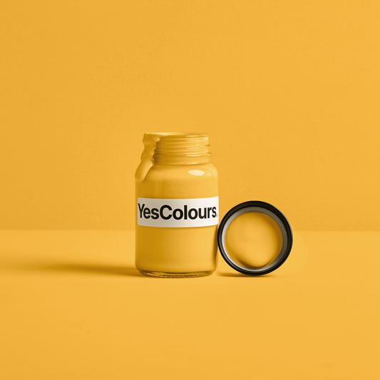 YesColours premium Mellow Yellow paint sample (60ml)
